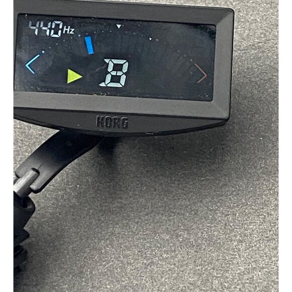 Korg PitchCrow Clip-On Guitar & Bass Tuner Accurate & Easy-To-Read Display Black - Picture 8 of 11